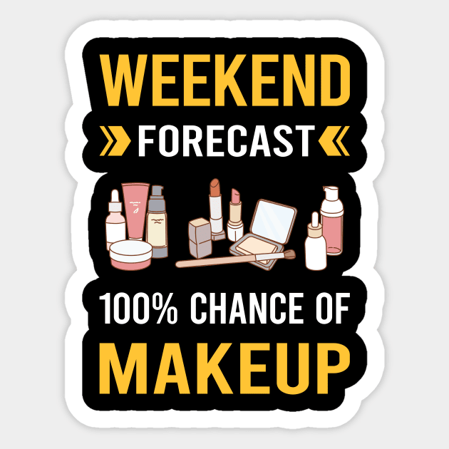 Weekend Forecast Makeup Sticker by Good Day